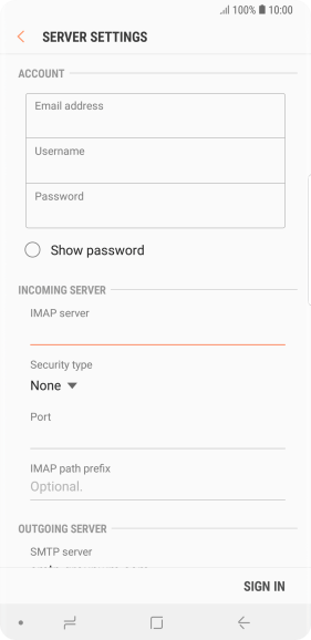 Press the drop down list below 