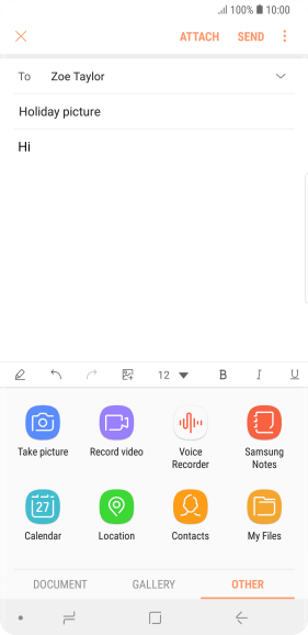 Press My Files and go to the required folder.