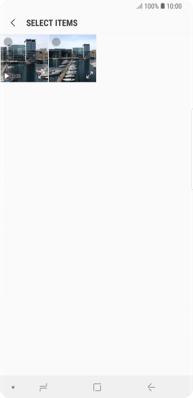 Press the required picture.