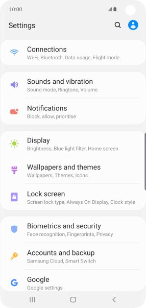 Press Biometrics and security.